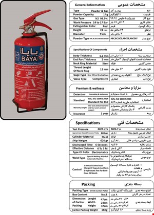کپسول خاموش کننده آتش نشانی