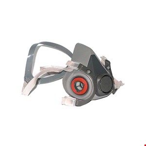 ماسک شیمیایی نیم صورت دو فیلتر 3M 6200