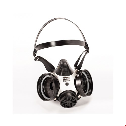 ماسک شیمیایی نیم صورت دو فیلتر MSA Comfo Classic