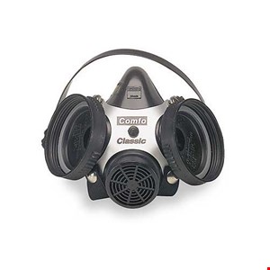 ماسک شیمیایی نیم صورت دو فیلتر MSA Comfo Classic