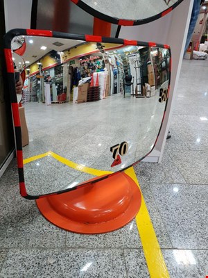 آینه محدب ترافیکی مستطیل 70*50 سانتیمتر