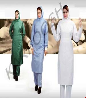 روپوش پزشکی _ آزمایشگاهی ست سبز - ست آبی _ست سفید (تولید کننده لباس کار در تهران)