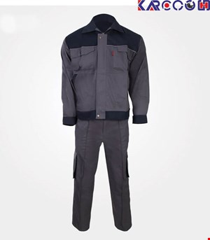 	لباس کار طرح ایران خودرو طوسی _ سرمه ای سایز XXL (تولید کننده لباس کار در تهران) 