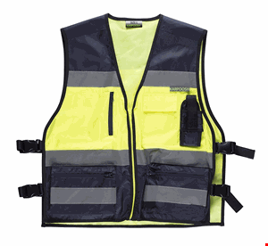 جلیقه شبرنگ دار چهار خط