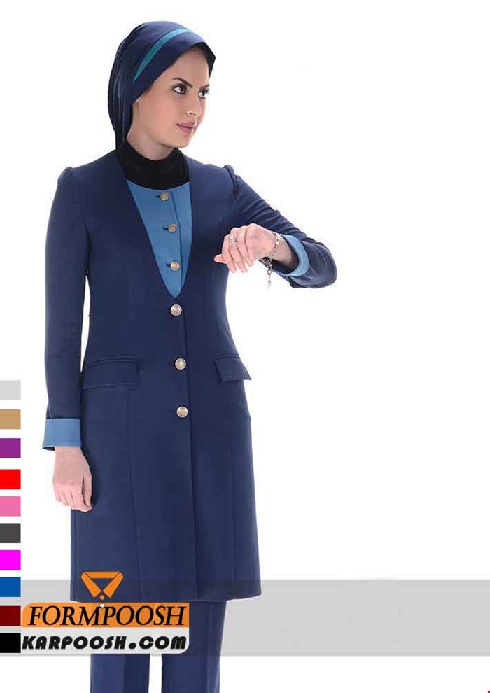 مانتو اداری ارزان مدل بیمه ایران