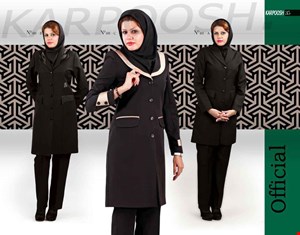 مانتو فرم اداری D_E_F 481