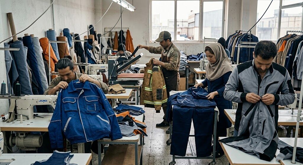 لباس کار مدل بوفالو | بررسی ویژگی‌ها، رنگ‌بندی و راهنمای خرید